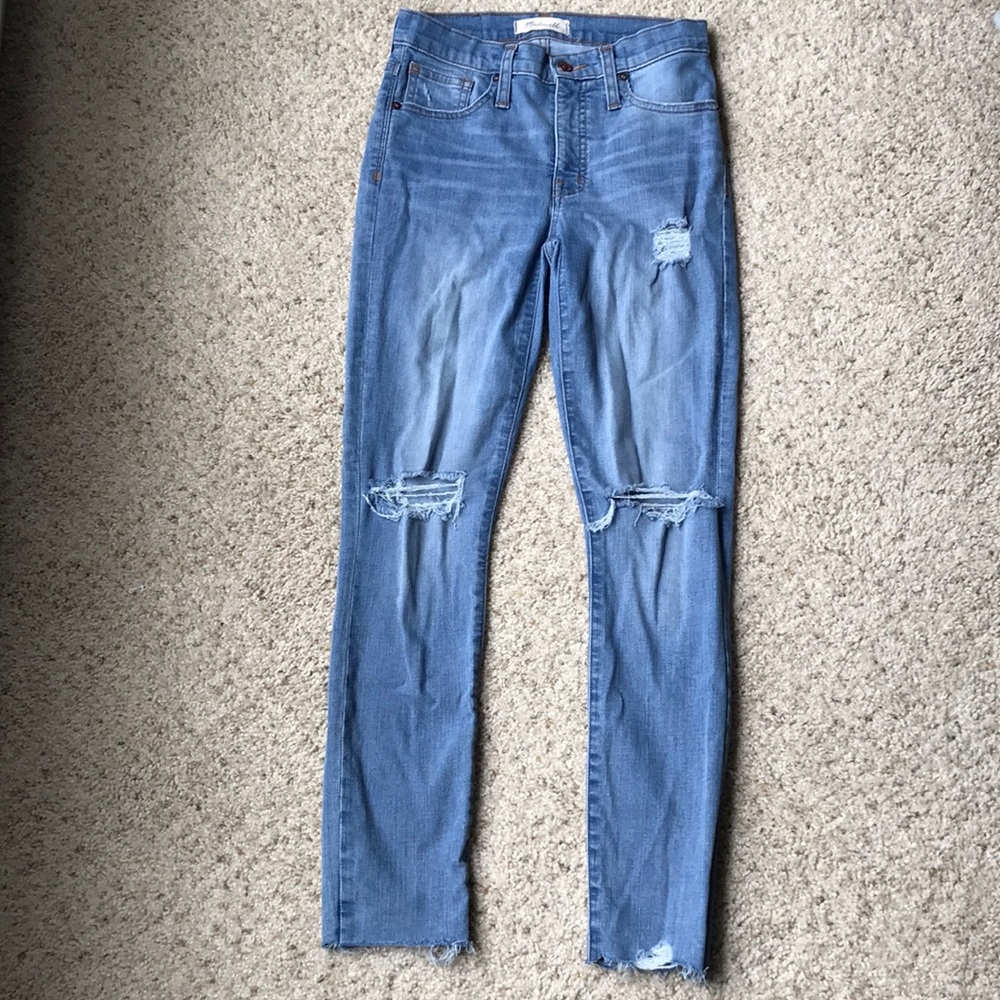 Madewell skinny jeans!